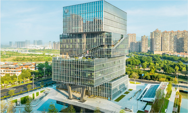 开云手机客户端_开云(中国)官方恒申集团总部大楼项目圆满交付